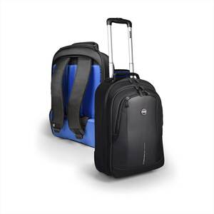 Port Designs Chicago Evo Trolley 2-u-1 ruksak za laptop 15,6", crni
