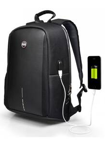 Port Designs Chicago Evo Anti-Theft ruksak za laptop 15,6", USB, crni