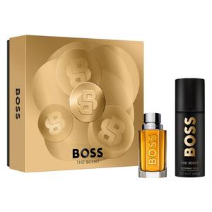 Boss The Scent For Him poklon set ( Eau de Toilette 50 ml + DS 150ML)