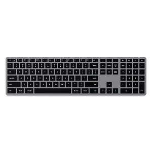 Satechi tanki X3 Bluetooth s pozadinskim osvjetljenjem bežični tastatura - HU - svemirsko siva