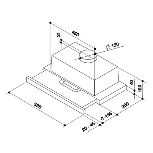 Beko napa HNT 61310 X