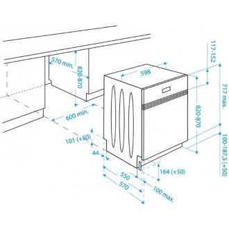 Beko perilica posuđa DSN 04310 X
