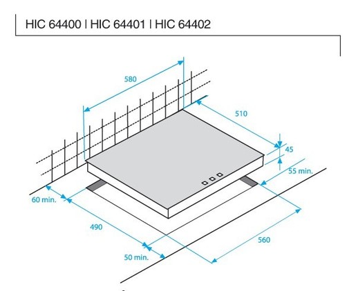 Beko ploča HIC 64400 E