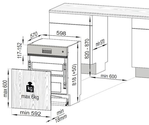 Beko perilica posuđa DSN 26420 W