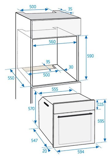 Beko pećnica BIE 21100 B