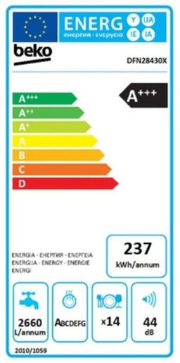 Beko perilica posuđa DFN 28430 X