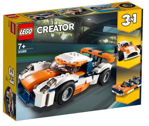 LEGO 31089 Trkaći auto boje zalaska