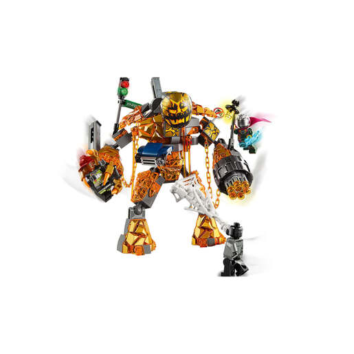 LEGO 76128  Duel sa Molten Man-om
