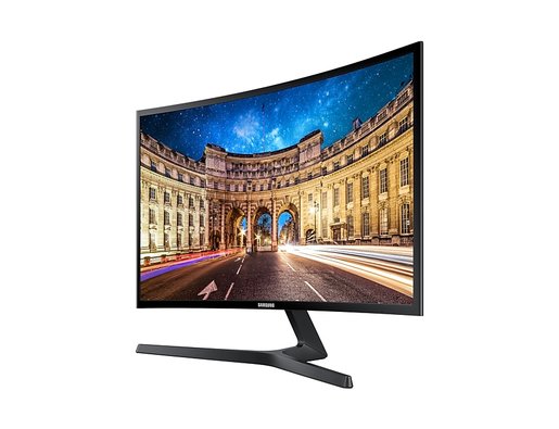 SAMSUNG monitor LC27F396FHUXEN zakrivljeni, VA, 1920x1080, 250cd/m2, 60 Hz, 4ms, VGA, HDMI