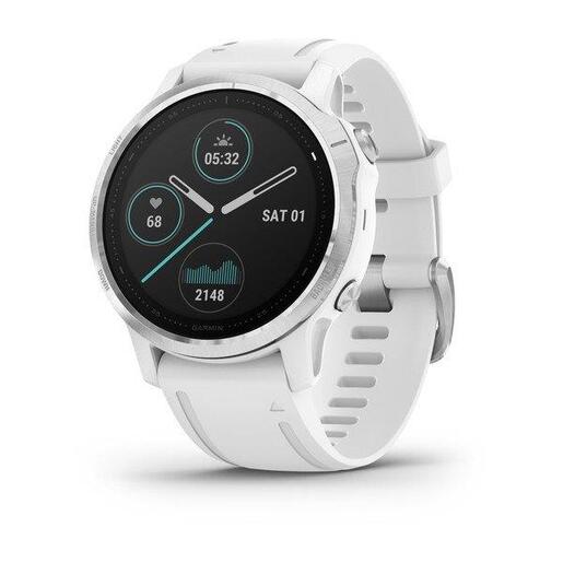 Garmin Fenix 6S Silver / bijeli sa bijelim ramenom