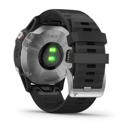 Garmin Fenix 6 Silver / crni remenom