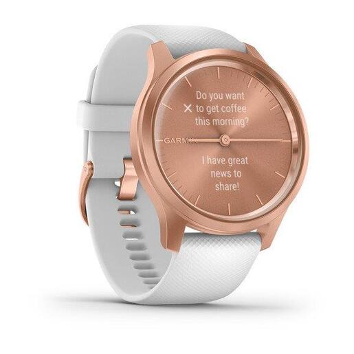 Garmin Vivomove style Rosegold sa bijelim remenom