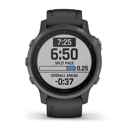 Garmin Fenix 6S Sapphire Carbon gray / crni remen
