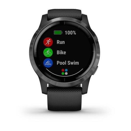 Garmin Vivoactive 4 Tamnosivi sa crnim remenom