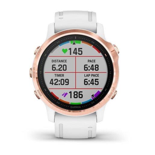 Garmin Fenix 6S PRO Rosegold / bijeli sa bijelim remenom