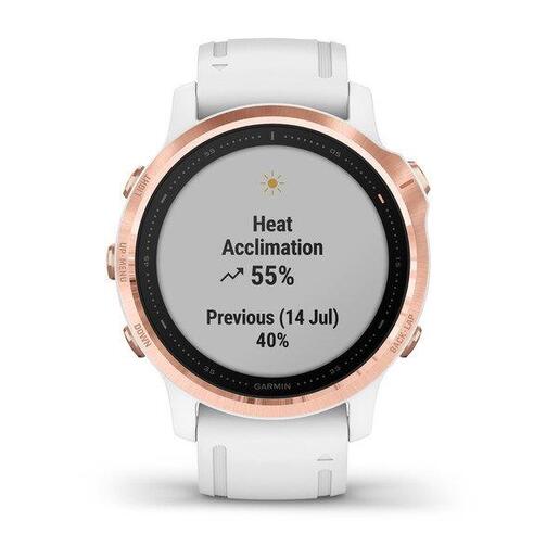 Garmin Fenix 6S PRO Rosegold / bijeli sa bijelim remenom