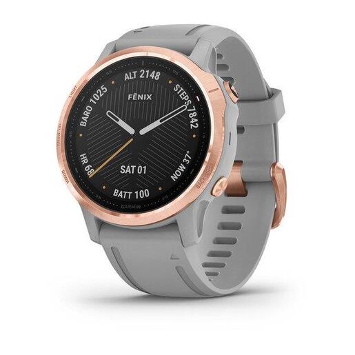 Garmin Fenix 6S Sapphire Rosegold / sivi sa sivim remenom
