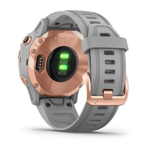 Garmin Fenix 6S Sapphire Rosegold / sivi sa sivim remenom