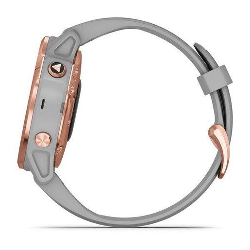 Garmin Fenix 6S Sapphire Rosegold / sivi sa sivim remenom