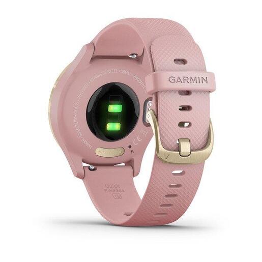 GARMIN Vivomove 3S pametni sat / zlatno kućište / roza narukvica