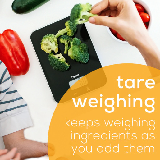 Beurer KS 19 kuhinjska vaga, crna