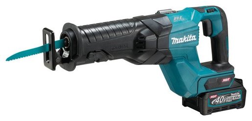 Makita akumulatorska sabljasta pila XGT JR001GM201 (40Vmax, Li-ion, 2x4,0Ah) brushless motor