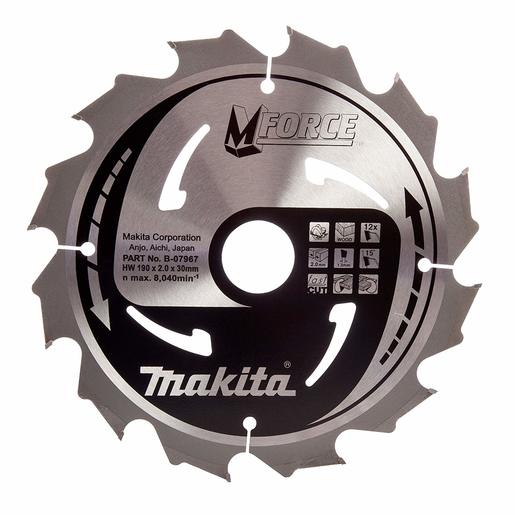 Makita kružni list 190x2x30/20/16 x12Z   B-07967