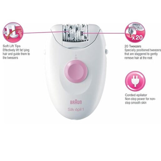 BRAUN epilator SE 1-000, Silk-epil 1