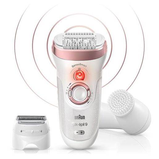 BRAUN epilator SES 9/880 + četka za lice, Silk-epil 9, Wet & Dry