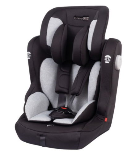 FreeOn Autosjedalica HATI Fix (9-36kg) I, II, III, sivo crna 38930