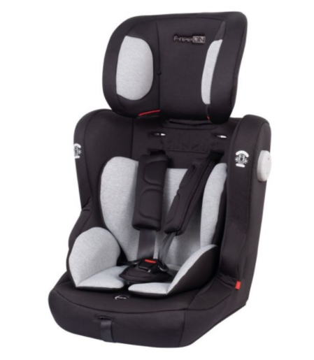 FreeOn Autosjedalica HATI Fix (9-36kg) I, II, III, sivo crna 38930