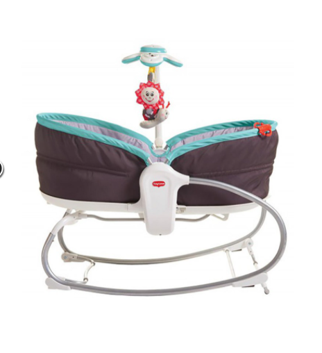 TINY LOVE  Ležaljka sa vibracijom sivo/tirkizna 477573