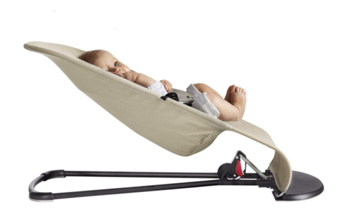 BABY BJORN Bouncer soft Jersey bež/siva