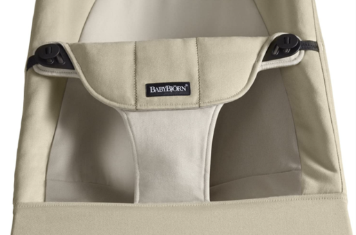 BABY BJORN Bouncer soft Jersey bež/siva