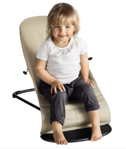 BABY BJORN Bouncer soft Jersey bež/siva