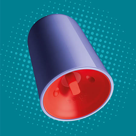 Tommee Tippee Trainer čaša 360° Plava