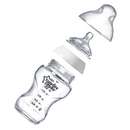 Tommee Tippee 1x 250ml Staklena bočica