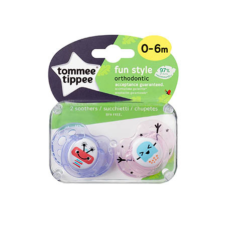 Tommee Tippee Fun silikon dude 0-6mj