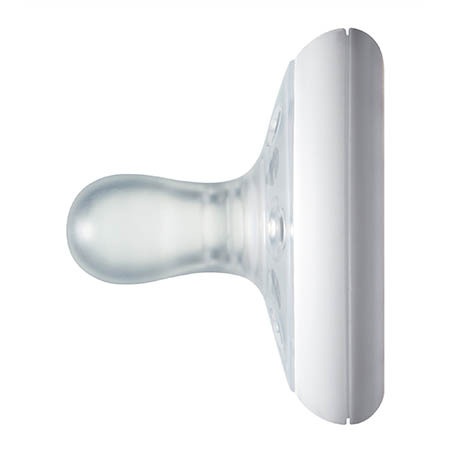 Tommee Tippee 1X Silikonska duda u obliku dojke 0-6mj