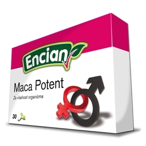 Encian MACA POTENT- blisteri 30 kap