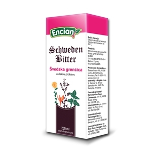 Encian ŠVEDSKA GRENČICA tinktura 200 ml