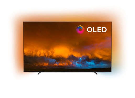 PHILIPS OLED televizor 65OLED804/12, 4K Ultra HD, Android, Smart, Ambilight, Srebrni