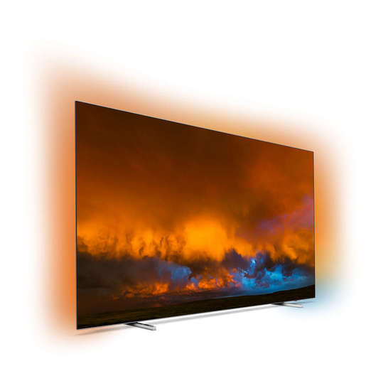PHILIPS OLED televizor 65OLED804/12, 4K Ultra HD, Android, Smart, Ambilight, Srebrni