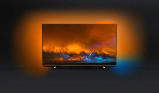PHILIPS OLED televizor 65OLED804/12, 4K Ultra HD, Android, Smart, Ambilight, Srebrni