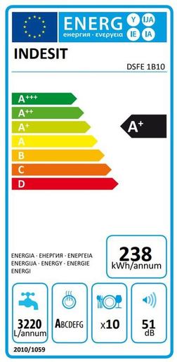 Indesit perilica posuđa DSFE 1B10