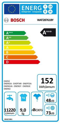Bosch mašina za veš WAT28761BY
