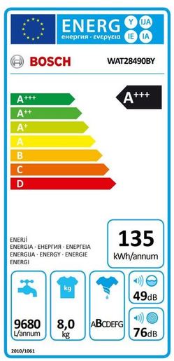 Bosch mašina za veš WAT28490BY