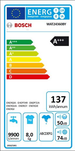 Bosch mašina za veš WAT24360BY