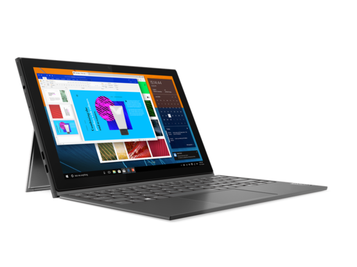 Laptop Lenovo IdeaPad Duet 3 82AT0058SC, 10,3 WUXGA IPS Touchscreen, Intel Celeron N4020, 4GB RAM, 64GB eMMC, Intel UHD Graphics 600, Windows 10 Home S