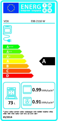 VOX pećnica EBB2110W